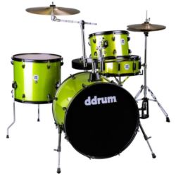 Ddrum D2 Rock Lime Sparkle - akustyczny zestaw